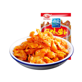 鱼泉 风味萝卜 麻辣味 80g